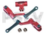 LX0385   130 X   DFC Head Set   Red Devil Edition  Blade 130X